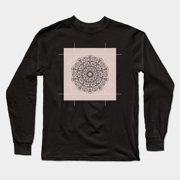 Mandala Peace Long Sleeve T-Shirt by jaykats